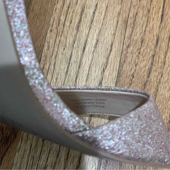 Jewel by Badgley Mischka Louise Ankle Strap Sandal Rose Gold Women’s Size 8 - Picture 11 of 12